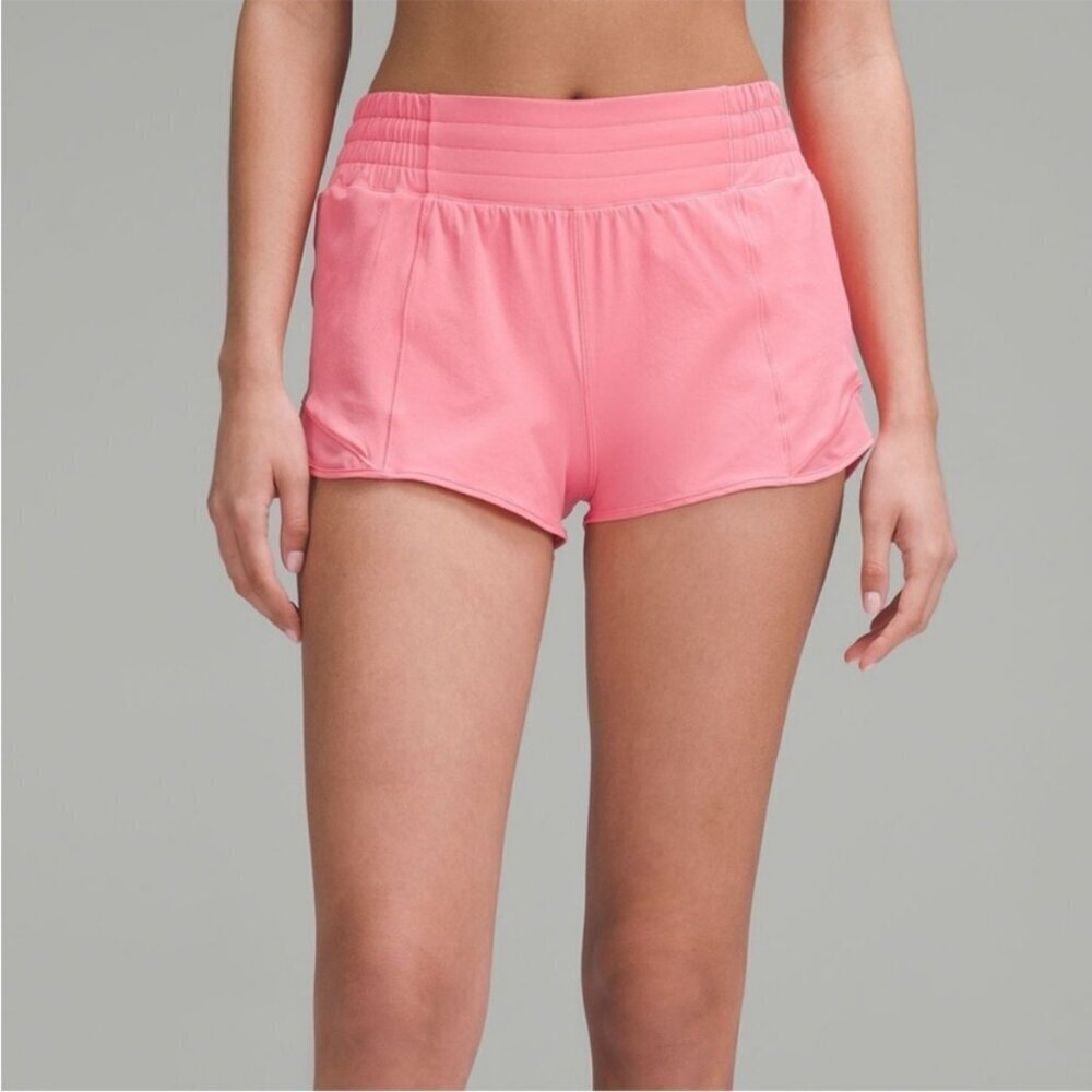 Lululemon Hotty Hot High-Rise Short 2.5" Sakura Pink